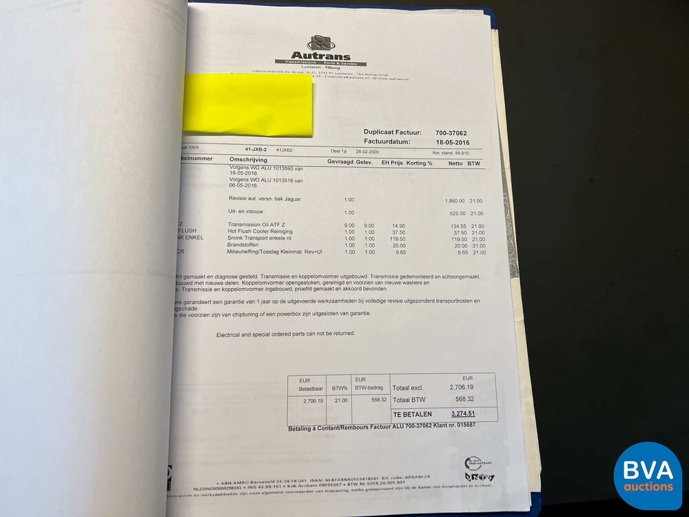 Jaguar XKR 4.0 V8 Cabriolet 294 PS 2000, 41-JX-B2.
