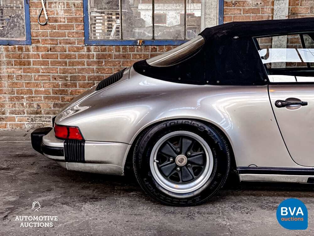 Porsche 911 SC3.0 Cabriolet 204 PS 1983.