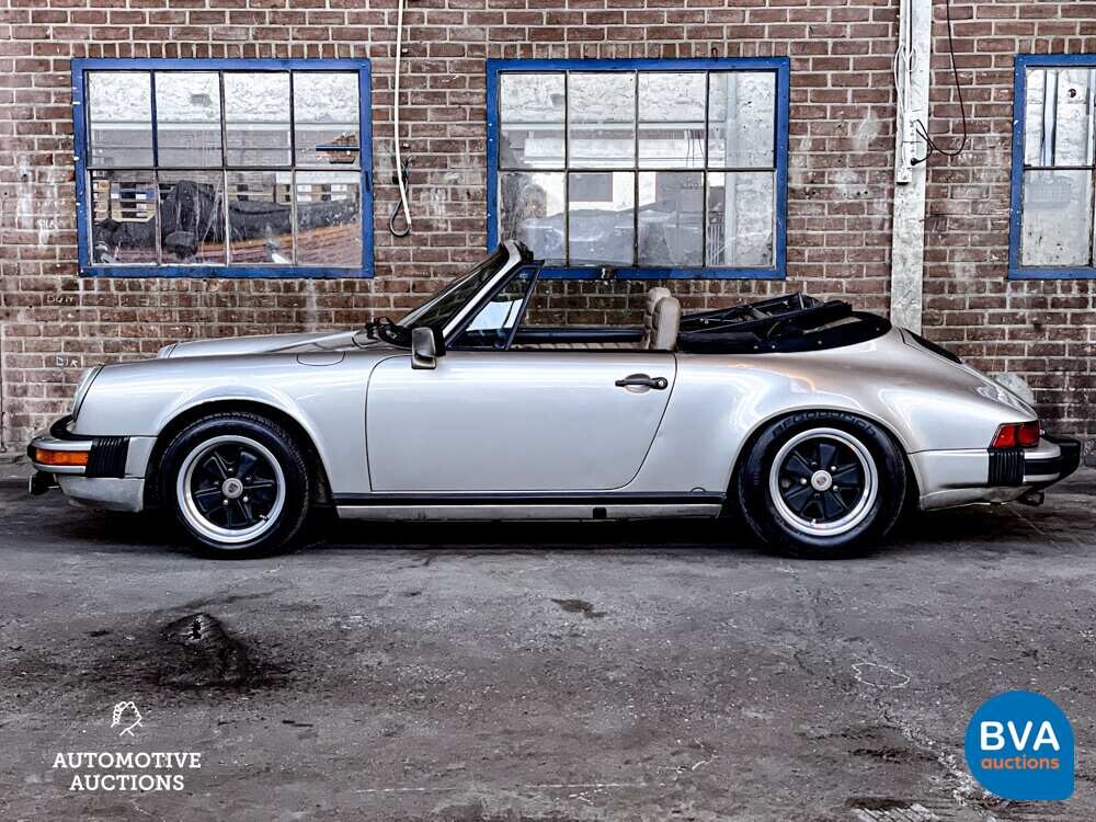 Porsche 911 SC3.0 Cabriolet 204 PS 1983.