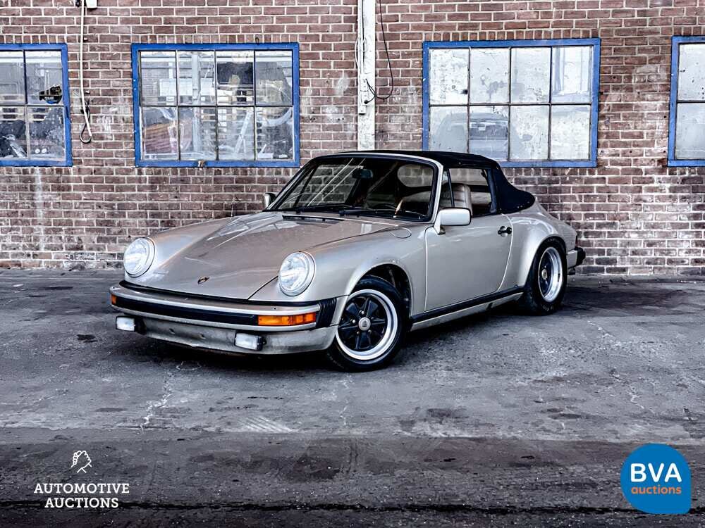 Porsche 911 SC3.0 Cabriolet 204 PS 1983.