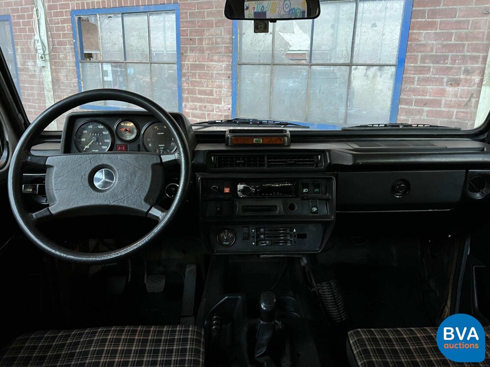 Mercedes-Benz 300GD Turbo Barndoors G-Klasse 125 PS 1980, P-061-DS.