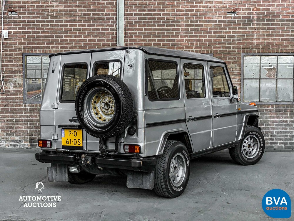 Mercedes-Benz 300GD Turbo Barndoors G-Klasse 125 PS 1980, P-061-DS.