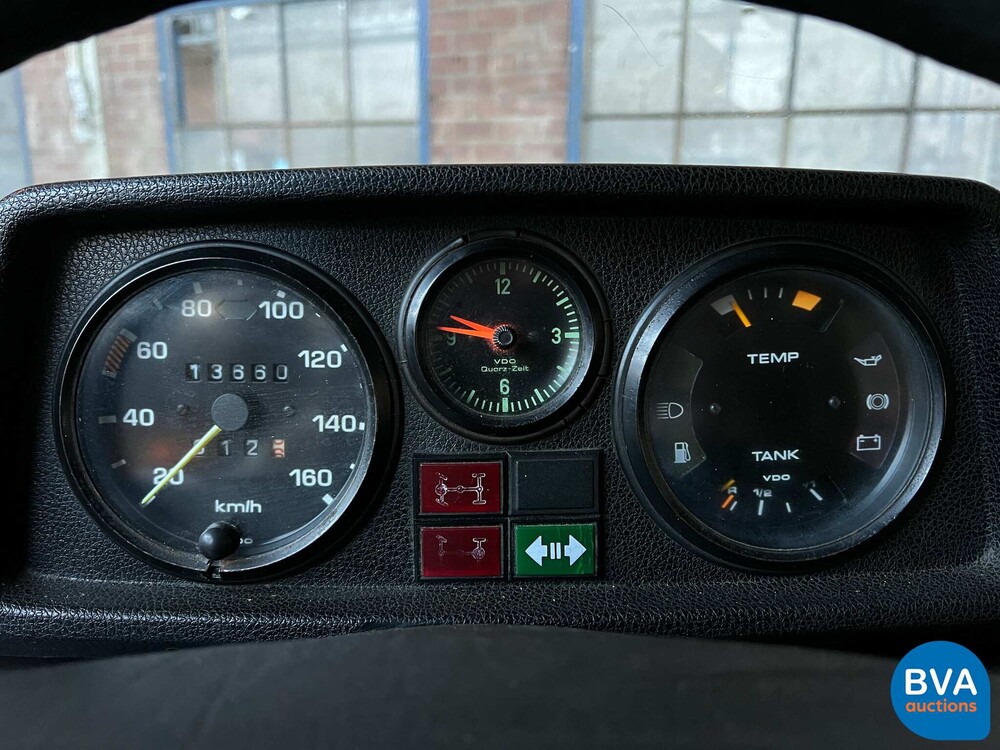 Mercedes-Benz 300GD Turbo Barndoors G-Klasse 125 PS 1980, P-061-DS.