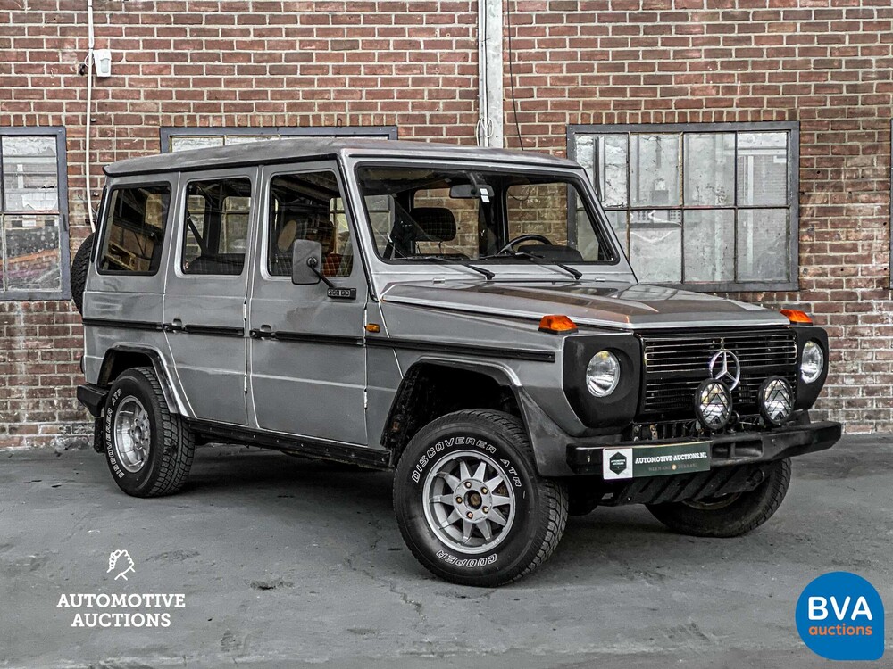 Mercedes-Benz 300GD Turbo Barndoors G-Klasse 125 PS 1980, P-061-DS.