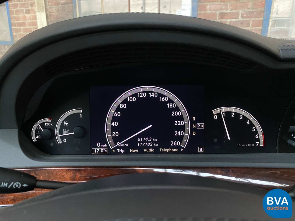 Mercedes Benz S600 Lang 5.5 V12 517pk 2006 S-Klasse -Youngtimer-.
