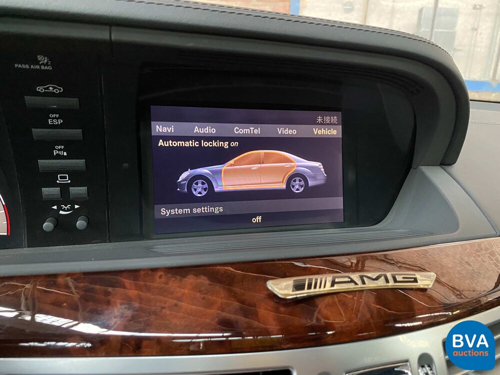 Mercedes Benz S600 Lang 5.5 V12 517pk 2006 S-Klasse -Youngtimer-.