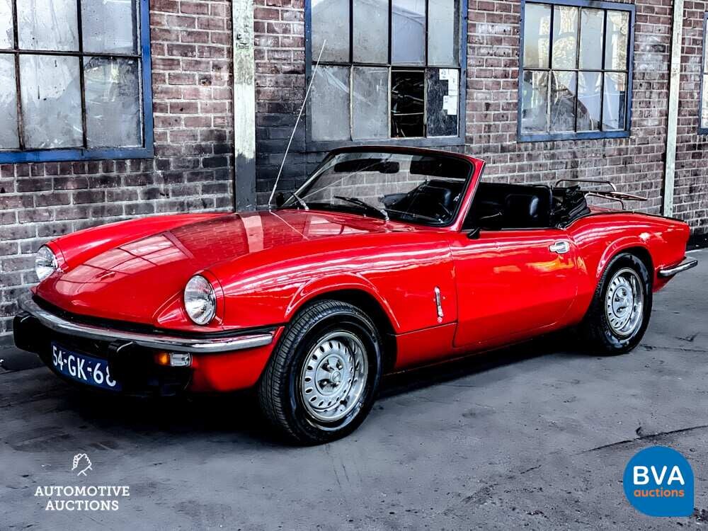 Triumph Spitfire 1500TC1.5 71 PS 1975, 54-GK-68.