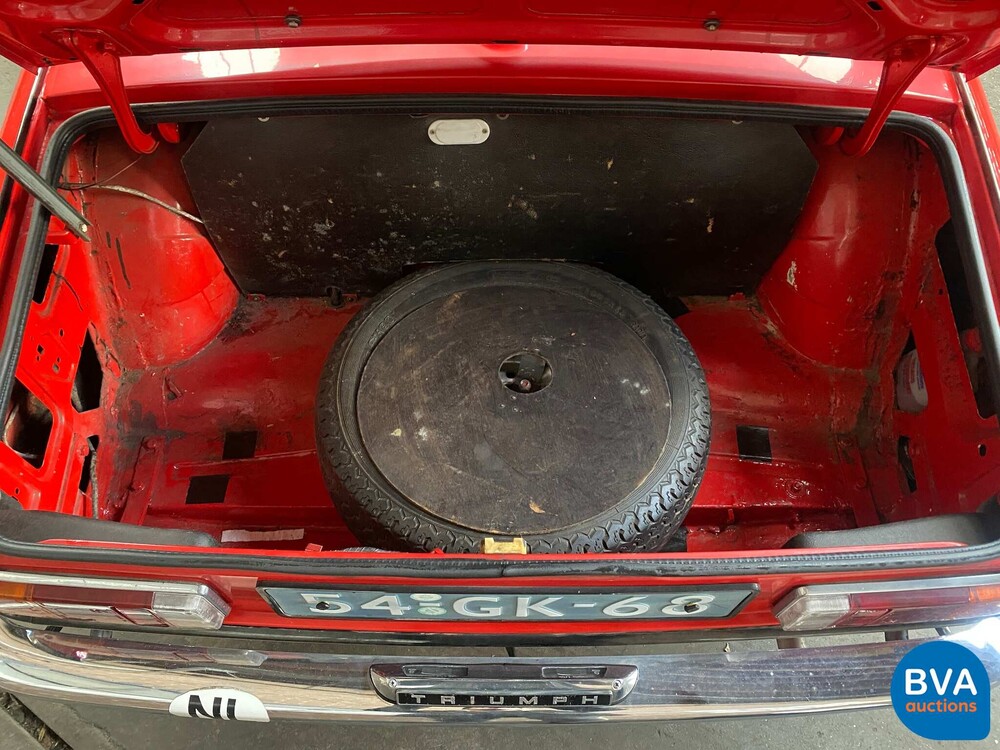 Triumph Spitfire 1500TC1.5 71 PS 1975, 54-GK-68.