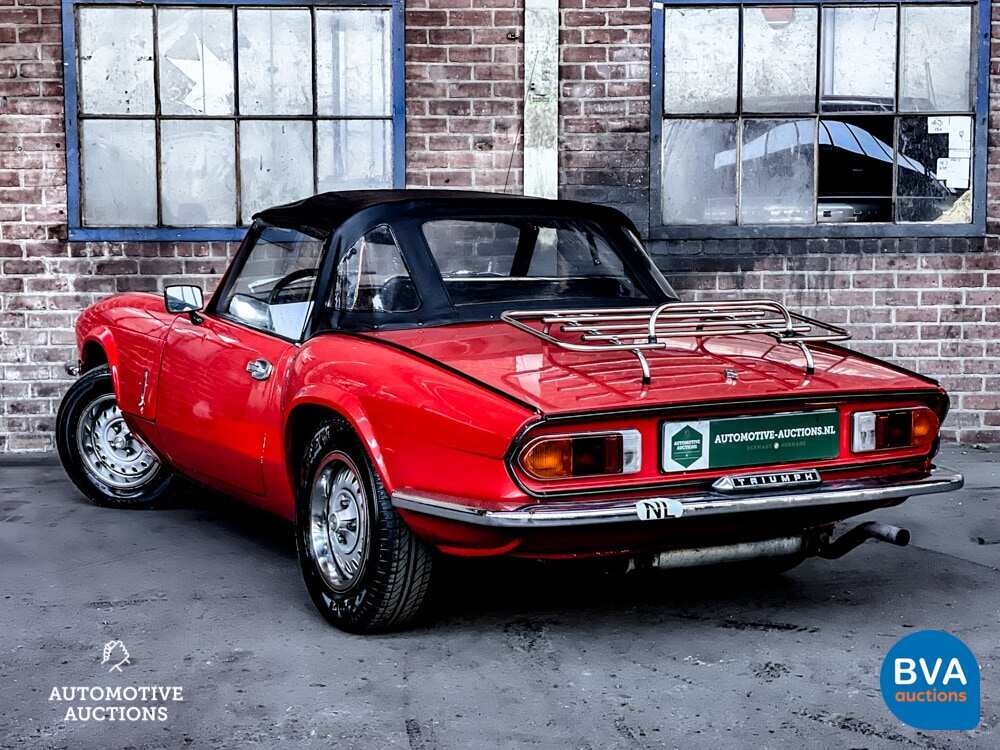Triumph Spitfire 1500TC1.5 71 PS 1975, 54-GK-68.