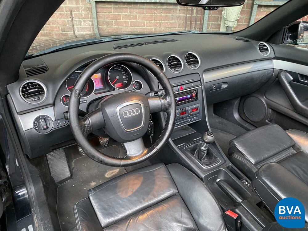 Audi A4 Cabriolet 1.8 Turbo 163pk 2006, XN-107-X