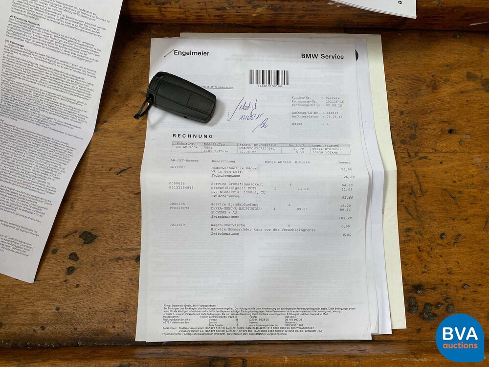 BMW 118i M Sport E87 2.0 143 PS 2007 1er Serie, K-363-RG.