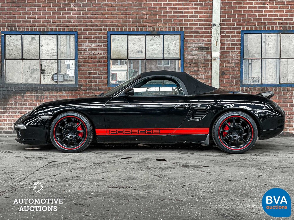 Porsche-Boxster 986 2.5 Tiptronic Hardtop 204PS 1997, 46-HL-KF.