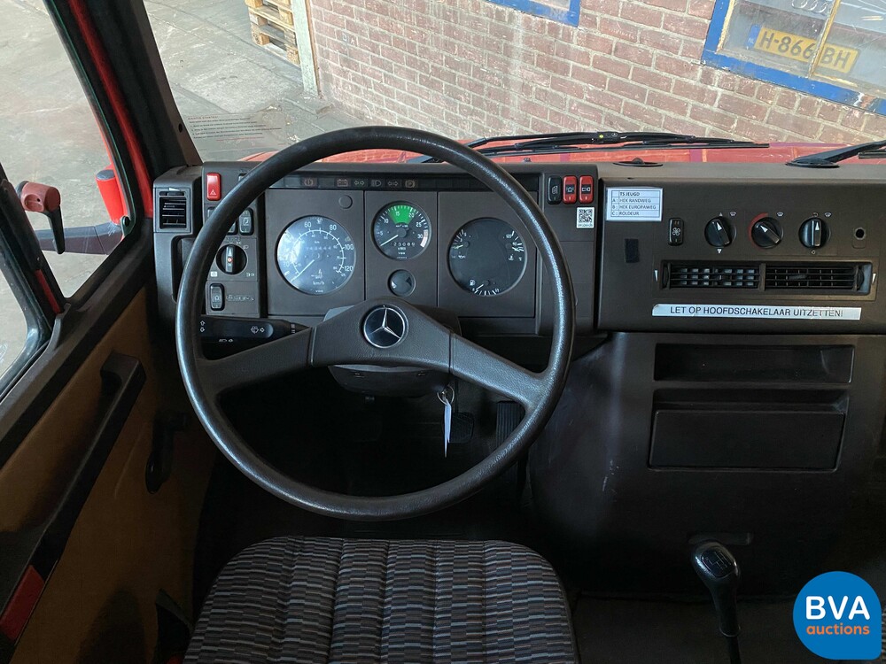 Mercedes-Benz 709D Feuerwehrauto 93PS 1988, BX-12-LK.