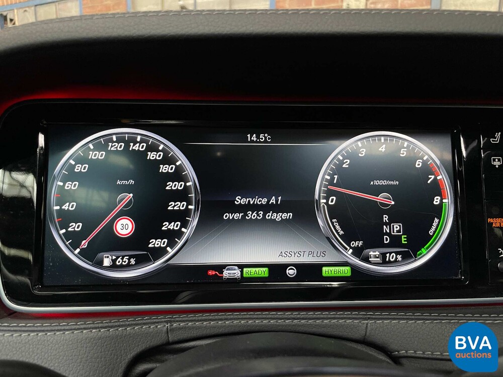 Mercedes-Benz S500 Lang Plug-In Hybrid Prestige Plus 2015 S-Klasse -Org. NL-, HR-522-J