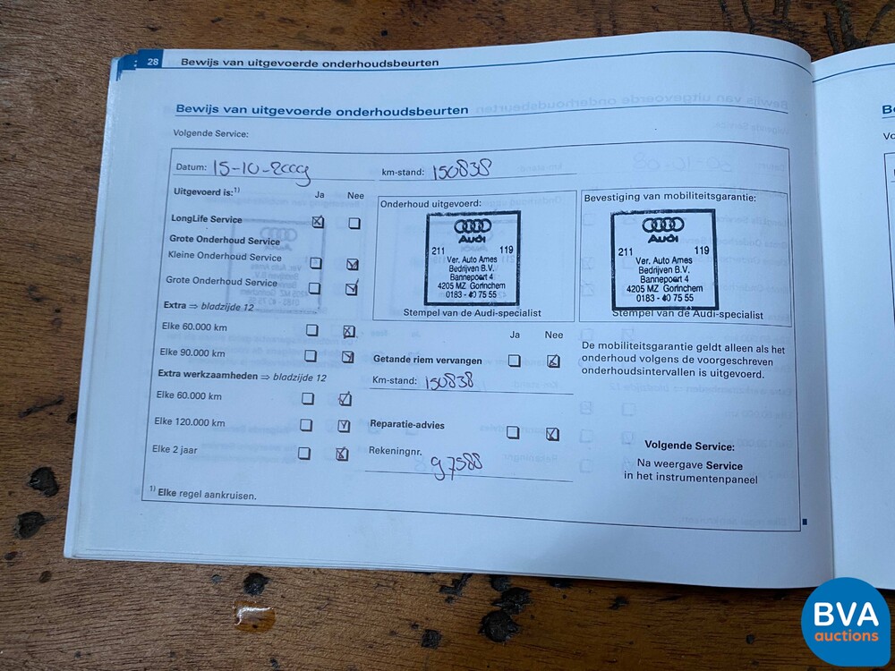 Audi A8 4.2 V8 QUATTRO Pro Line 334hp 2003 -Org. NL-, 69-NF-PK.