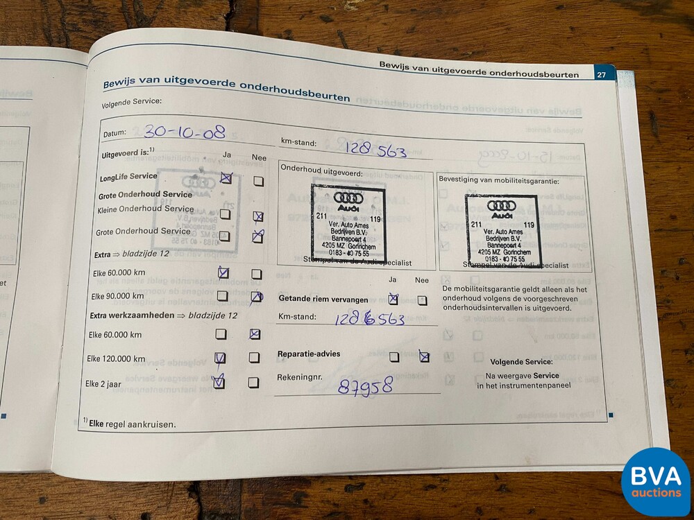 Audi A8 4.2 V8 QUATTRO Pro Line 334hp 2003 -Org. NL-, 69-NF-PK.