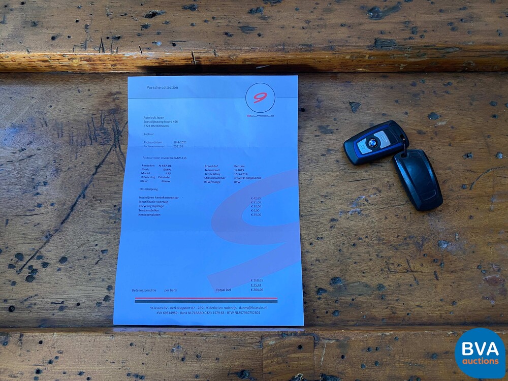 BMW 435i M-Sport High Executive Cabriolet 306pk 2014 4-serie, N-567-DL