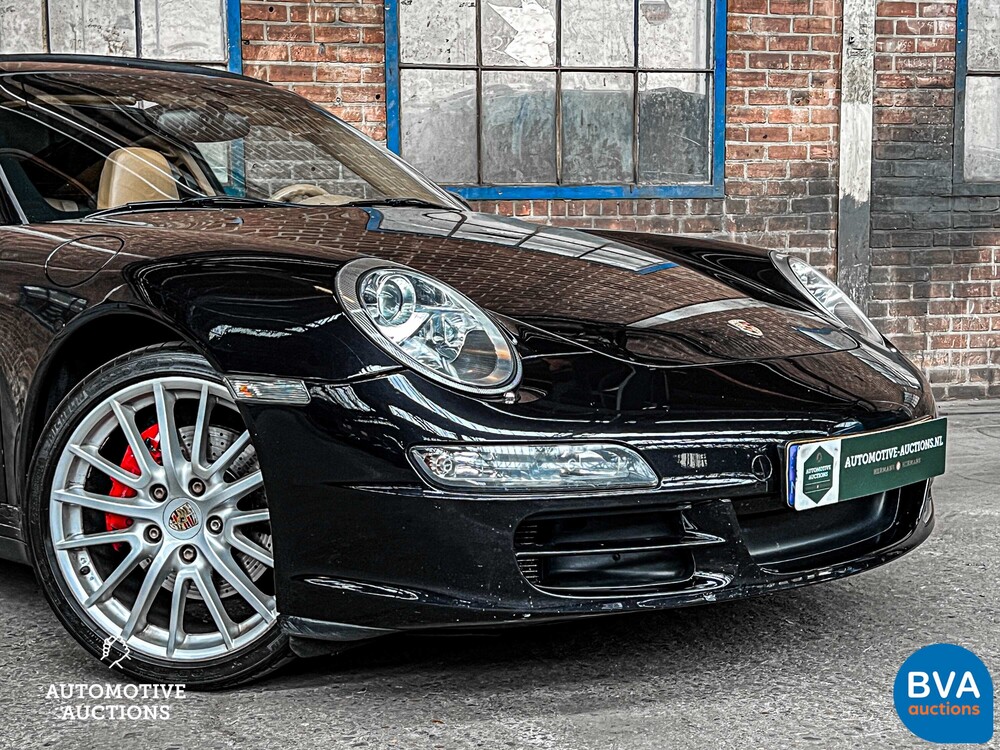 Porsche 911 Targa 4S 3.8 SportChrono 355PS 2007 -Org. NL-, 72-TZ-KK.