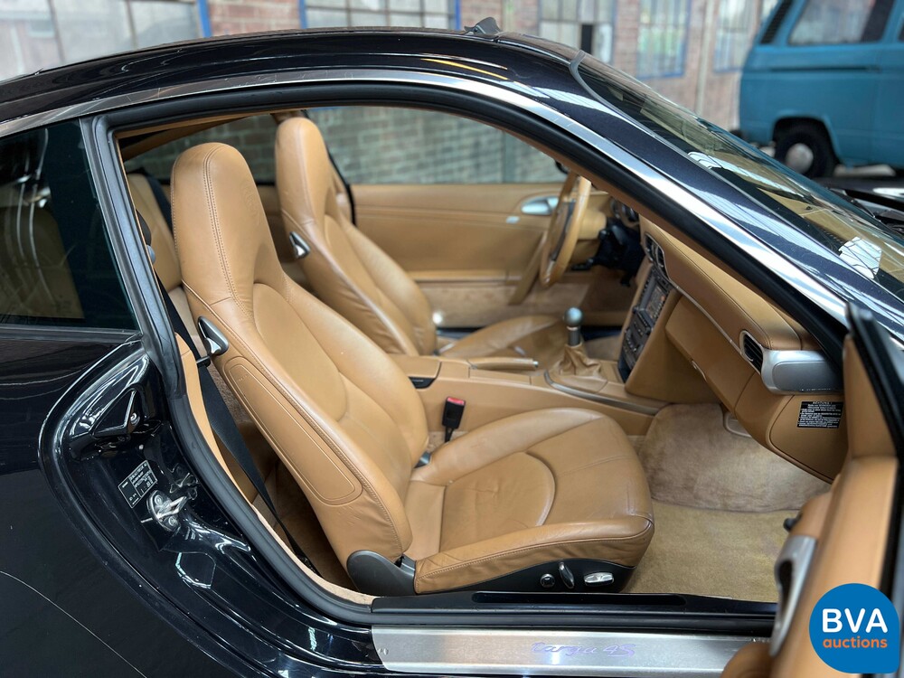 Porsche 911 Targa 4S 3.8 SportChrono 355PS 2007 -Org. NL-, 72-TZ-KK.