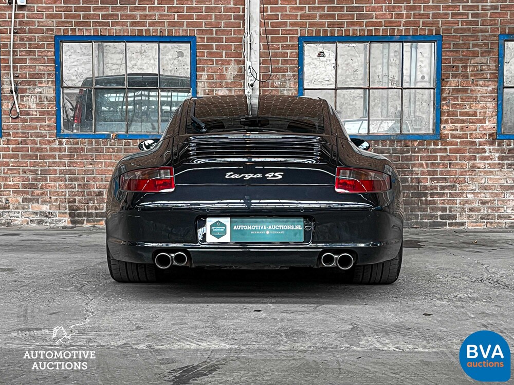 Porsche 911 Targa 4S 3.8 SportChrono 355PS 2007 -Org. NL-, 72-TZ-KK.