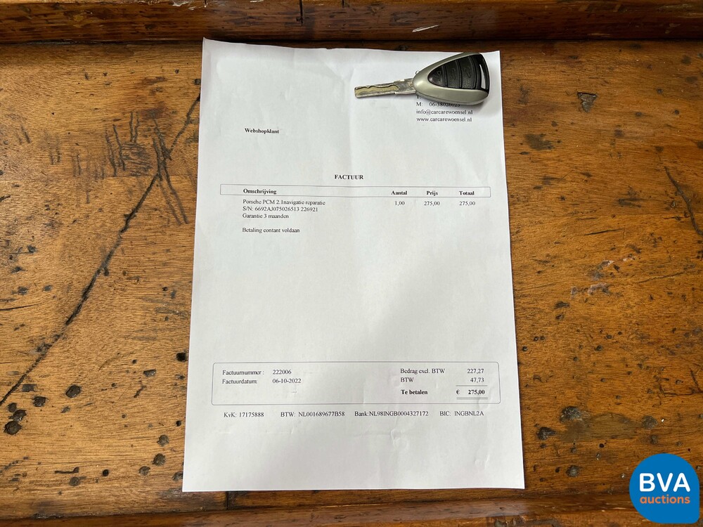 Porsche 911 Targa 4S 3.8 SportChrono 355PS 2007 -Org. NL-, 72-TZ-KK.