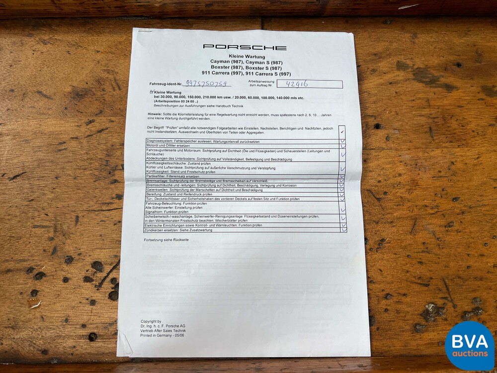 Porsche 911 Targa 4S 3.8 SportChrono 355PS 2007 -Org. NL-, 72-TZ-KK.