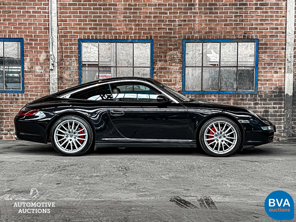 Porsche 911 Targa 4S 3.8 SportChrono 355PS 2007 -Org. NL-, 72-TZ-KK.