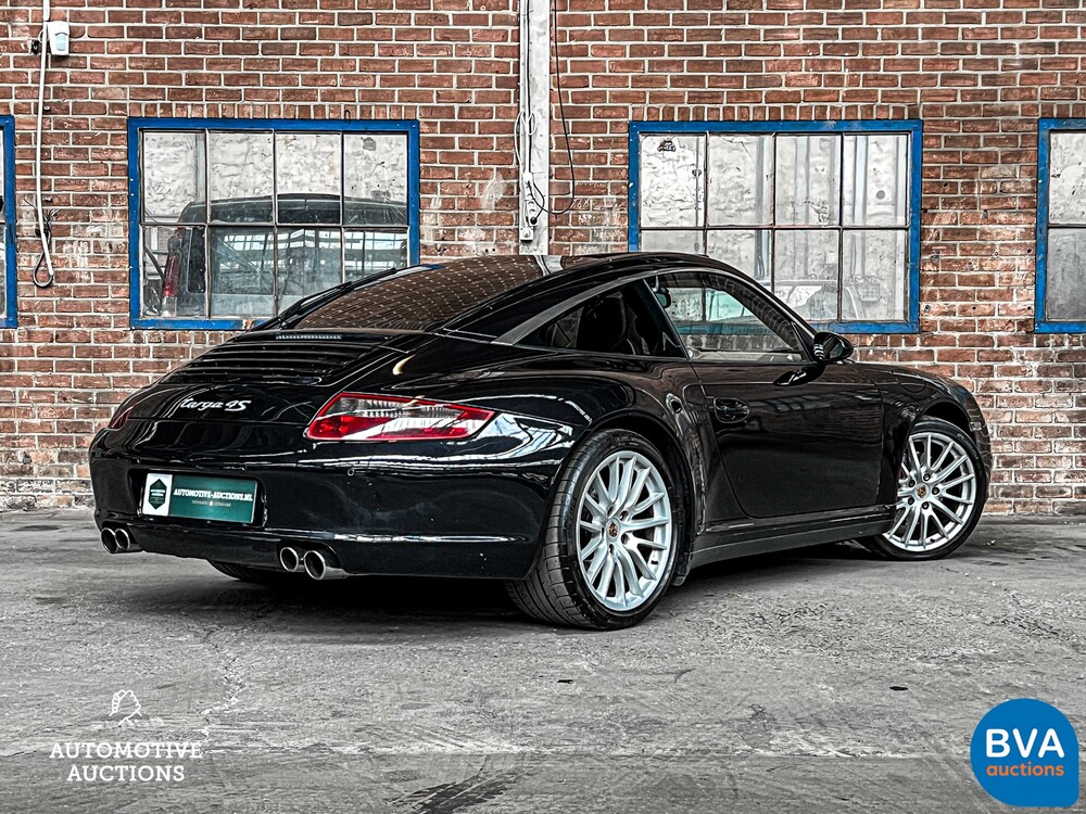 Porsche 911 Targa 4S 3.8 SportChrono 355PS 2007 -Org. NL-, 72-TZ-KK.