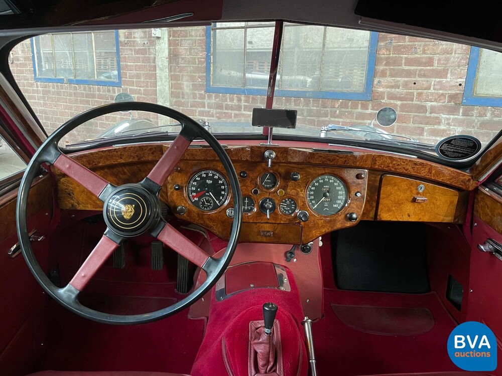 Jaguar XK140 Coupé mit festem Kopf FHC XK 140 1954, PM-28-45.