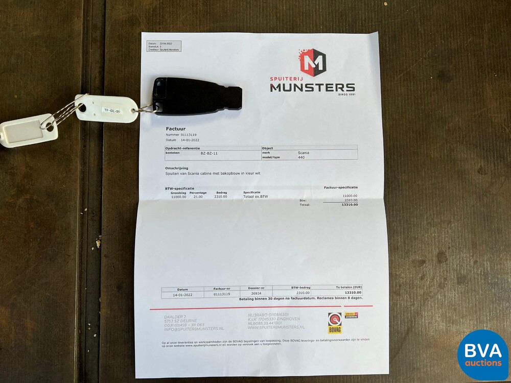 Scania R440 B 4x2 R449 Camper Vrachtwagen 440pk 2011, BZ-BZ-11