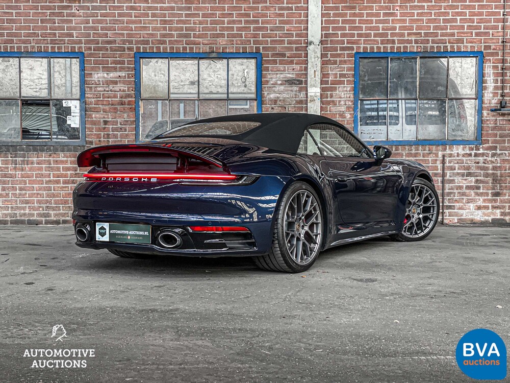 Porsche 911 4s Cabriolet 992 SportChrono 3.0 450pk SportDesign 2019, H-643-ZL