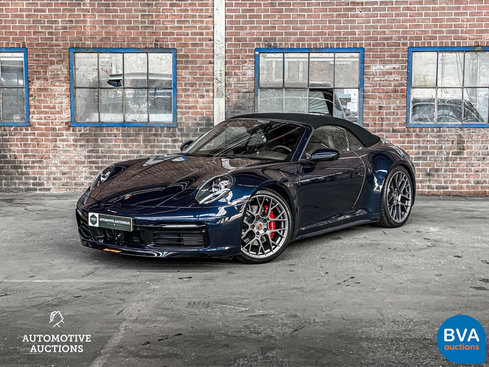 Porsche 911 4s Cabriolet 992 SportChrono 3.0 450pk SportDesign 2019, H-643-ZL