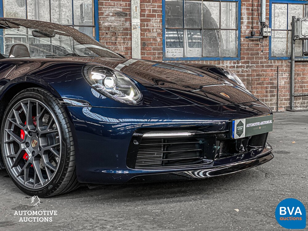 Porsche 911 4s Cabriolet 992 SportChrono 3.0 450pk SportDesign 2019, H-643-ZL