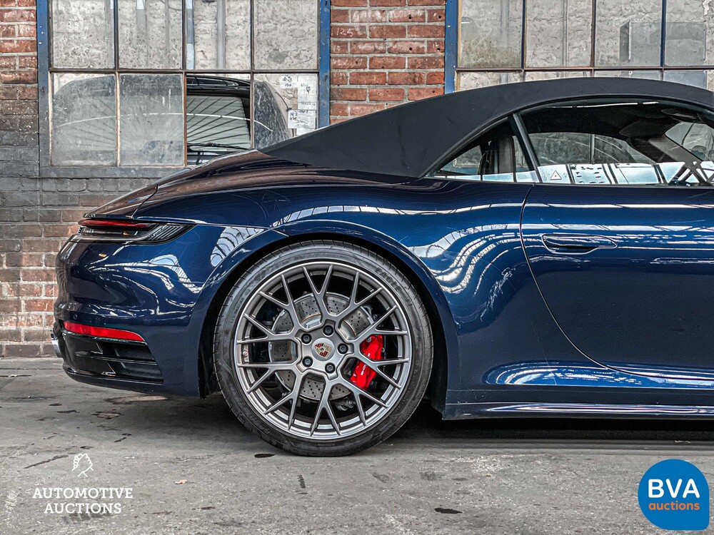 Porsche 911 4s Cabriolet 992 SportChrono 3.0 450pk SportDesign 2019, H-643-ZL