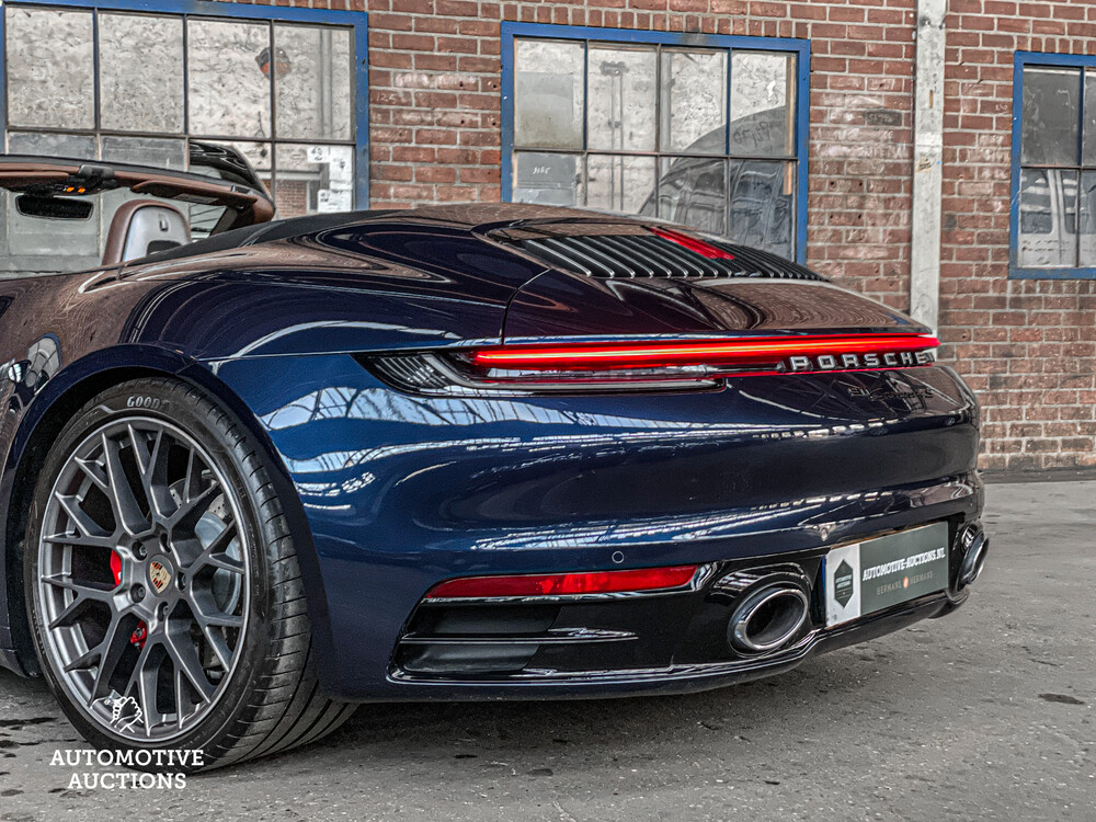 Porsche 911 4s Cabriolet 992 SportChrono 3.0 450pk SportDesign 2019, H-643-ZL