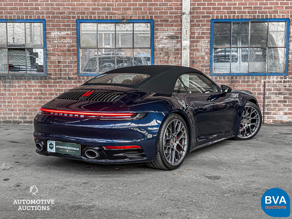 Porsche 911 4s Cabriolet 992 SportChrono 3.0 450pk SportDesign 2019, H-643-ZL