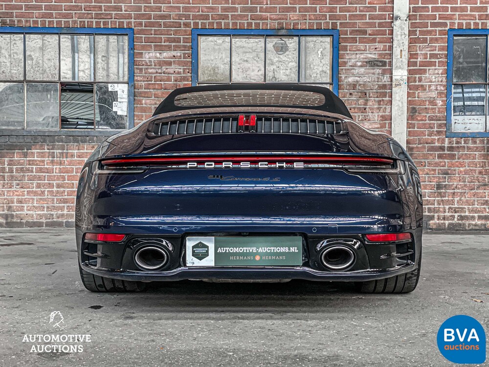 Porsche 911 4s Cabriolet 992 SportChrono 3.0 450pk SportDesign 2019, H-643-ZL