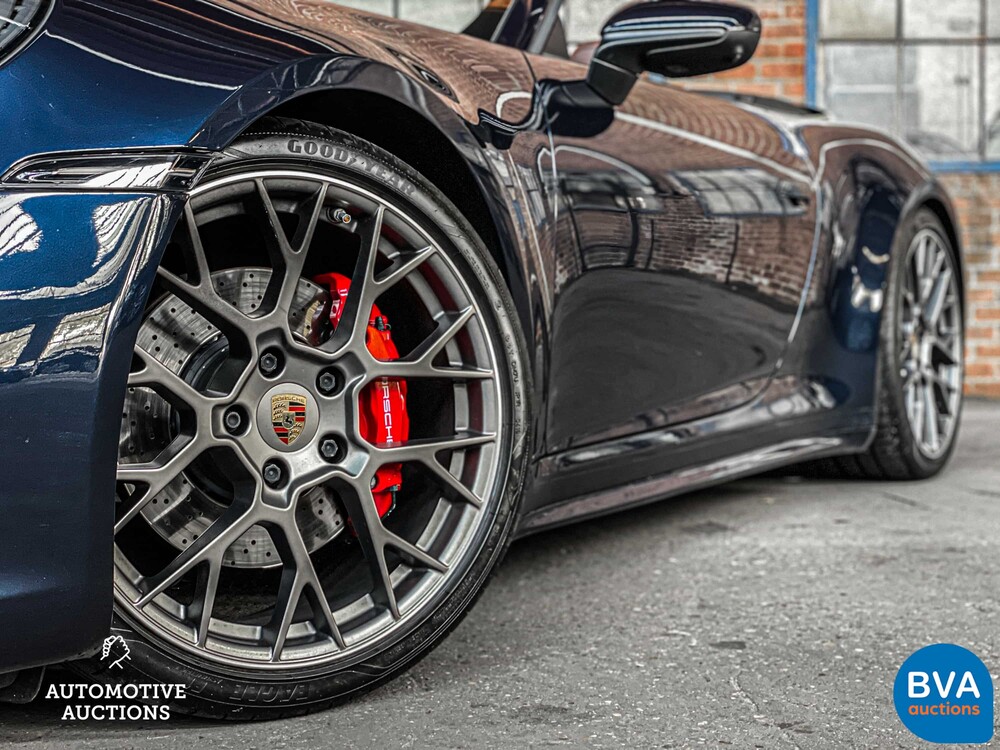 Porsche 911 4s Cabriolet 992 SportChrono 3.0 450pk SportDesign 2019, H-643-ZL