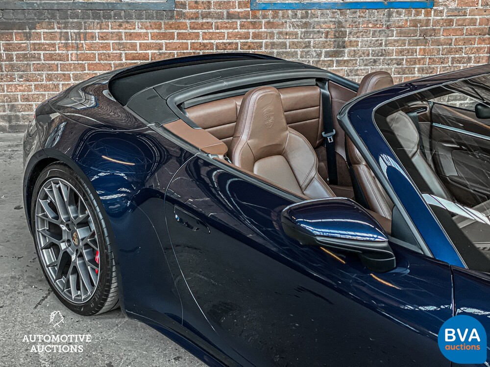 Porsche 911 4s Cabriolet 992 SportChrono 3.0 450pk SportDesign 2019, H-643-ZL