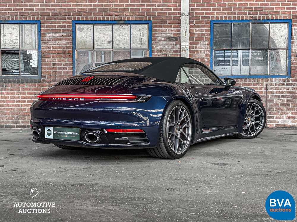 Porsche 911 4s Cabriolet 992 SportChrono 3.0 450pk SportDesign 2019, H-643-ZL