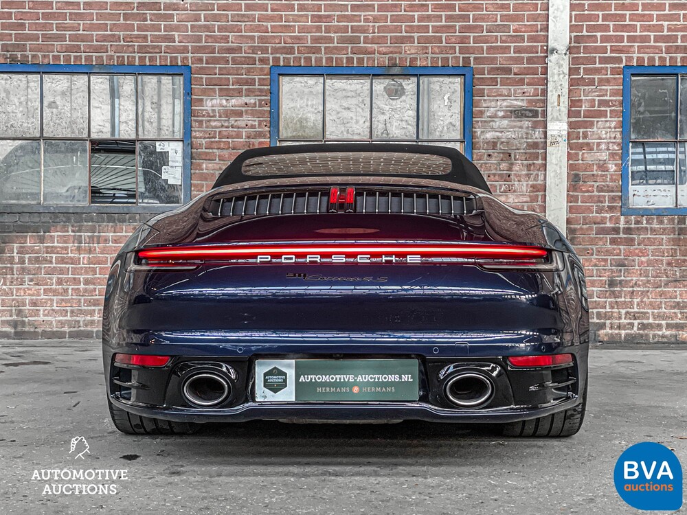 Porsche 911 4s Cabriolet 992 SportChrono 3.0 450pk SportDesign 2019, H-643-ZL