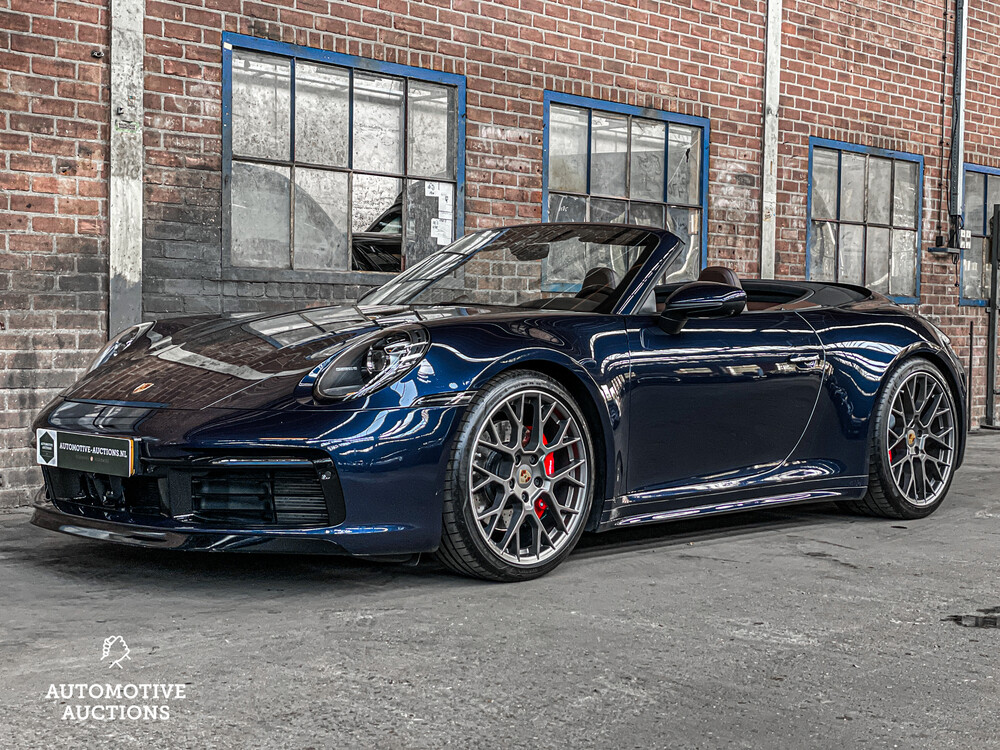 Porsche 911 4s Cabriolet 992 SportChrono 3.0 450pk SportDesign 2019, H-643-ZL