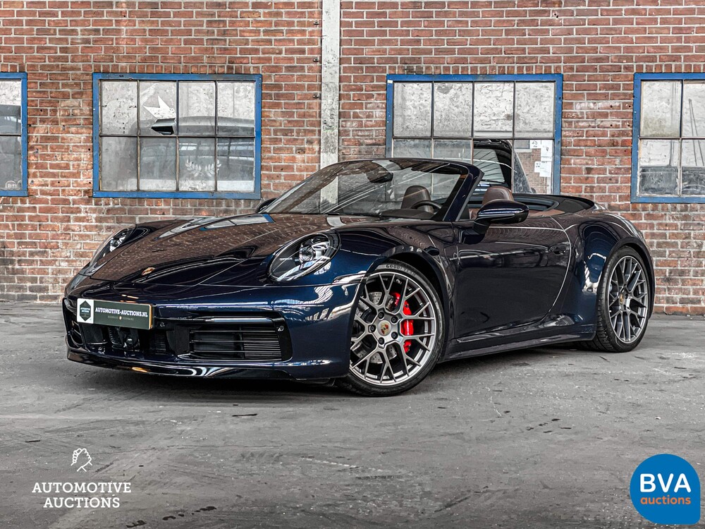 Porsche 911 4s Cabriolet 992 SportChrono 3.0 450pk SportDesign 2019, H-643-ZL