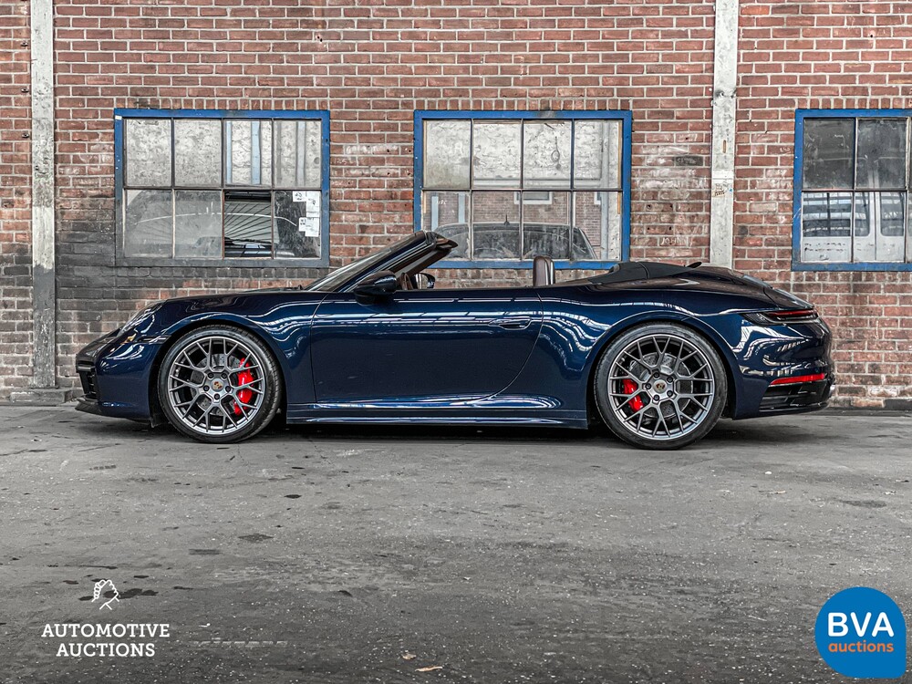 Porsche 911 4s Cabriolet 992 SportChrono 3.0 450pk SportDesign 2019, H-643-ZL