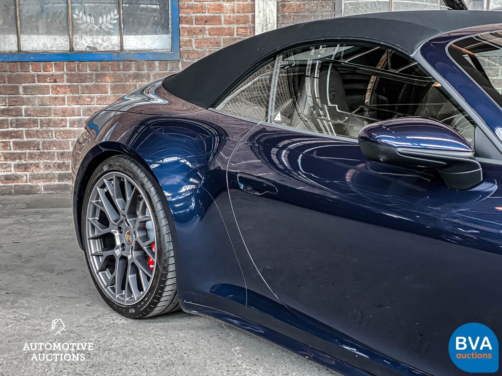 Porsche 911 4s Cabriolet 992 SportChrono 3.0 450pk SportDesign 2019, H-643-ZL