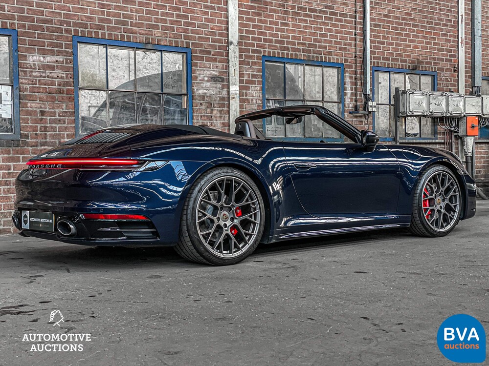Porsche 911 4s Cabriolet 992 SportChrono 3.0 450pk SportDesign 2019, H-643-ZL