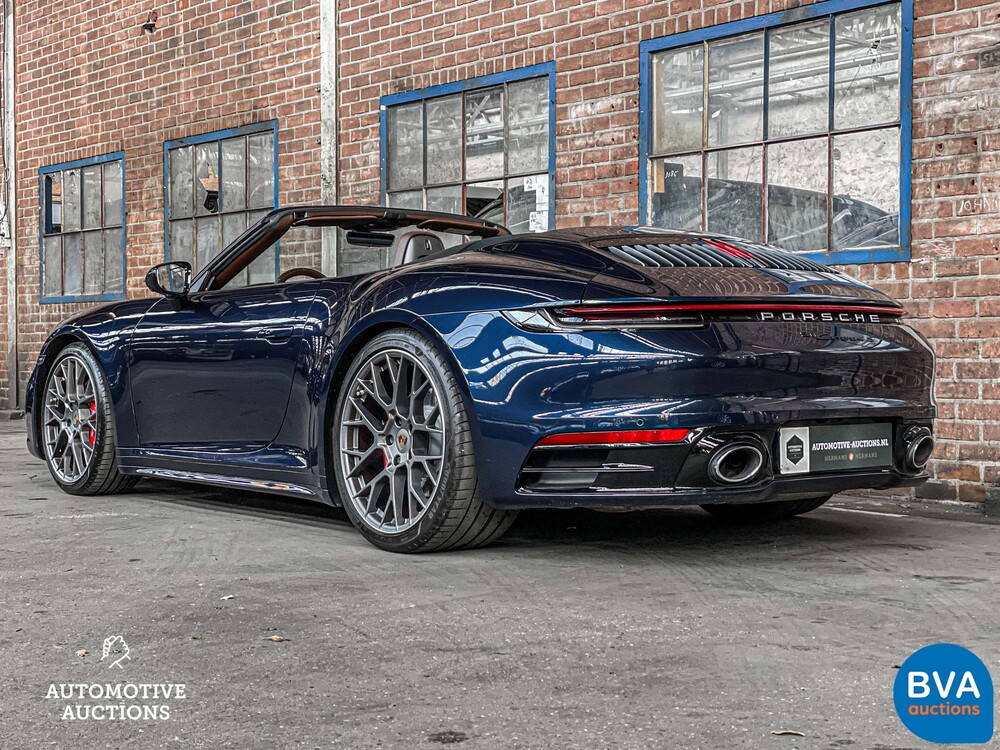 Porsche 911 4s Cabriolet 992 SportChrono 3.0 450pk SportDesign 2019, H-643-ZL