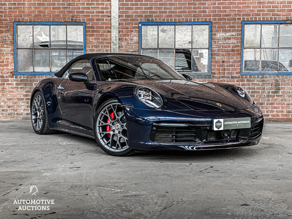 Porsche 911 4s Cabriolet 992 SportChrono 3.0 450pk SportDesign 2019, H-643-ZL