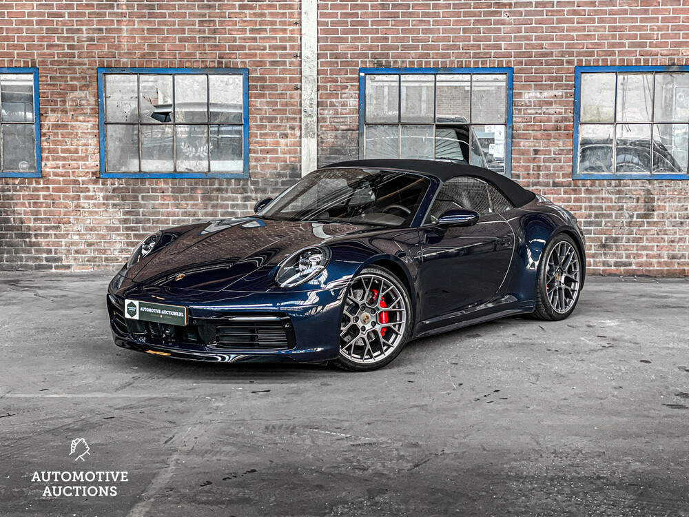Porsche 911 4s Cabriolet 992 SportChrono 3.0 450pk SportDesign 2019, H-643-ZL