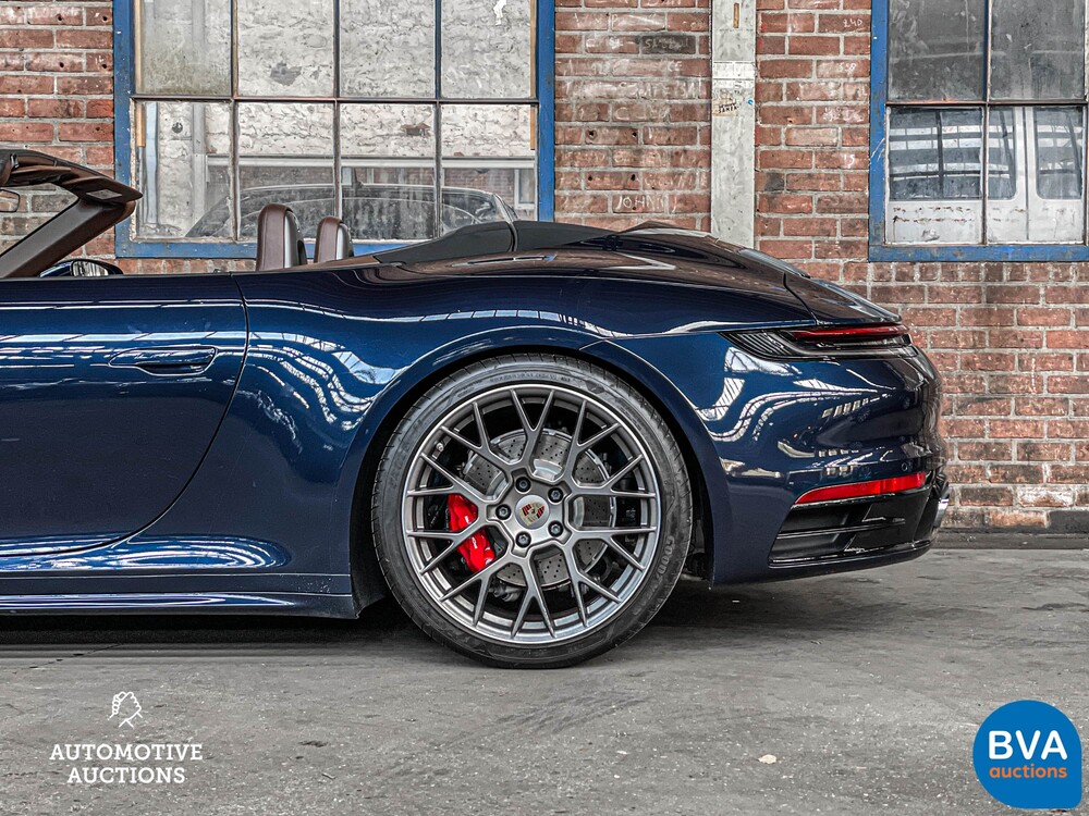 Porsche 911 4s Cabriolet 992 SportChrono 3.0 450pk SportDesign 2019, H-643-ZL